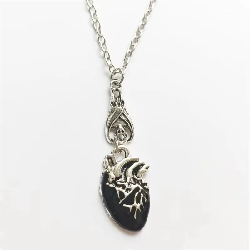 Gothic Vampire Bat Bloody Heart