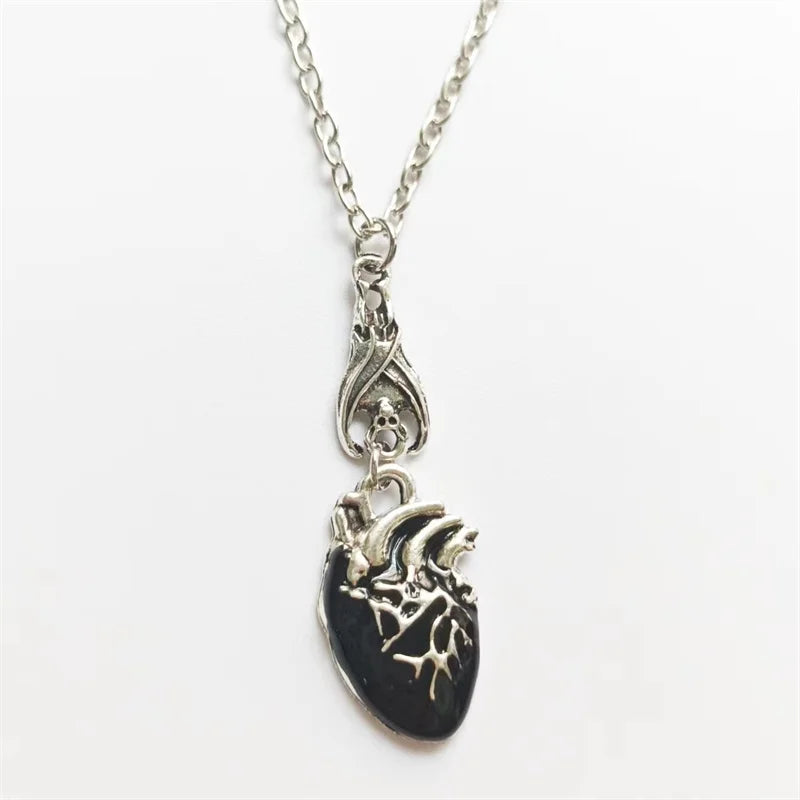 Gothic Vampire Bat Bloody Heart